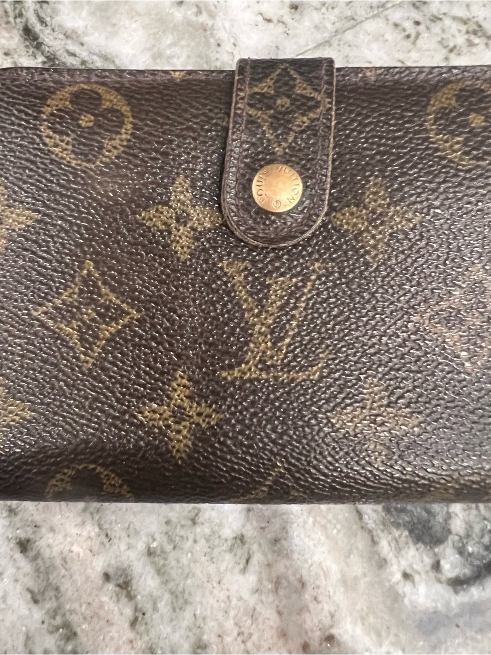 Louis Vuitton Monogram Snap Kiss Lock Card Holder Wallet Monogram - Picture 3 of 5